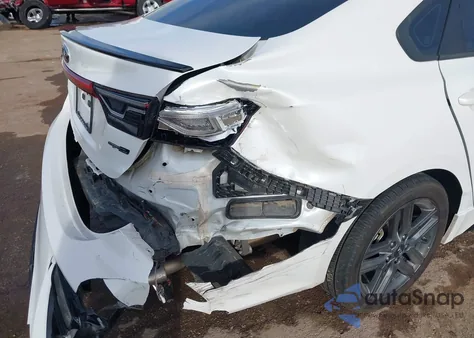 2021 Kia Forte Gt-Line из США, поврежденный, VIN 3KPF34ADXME305321